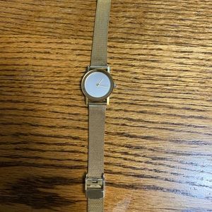 Used Skagen gold watch